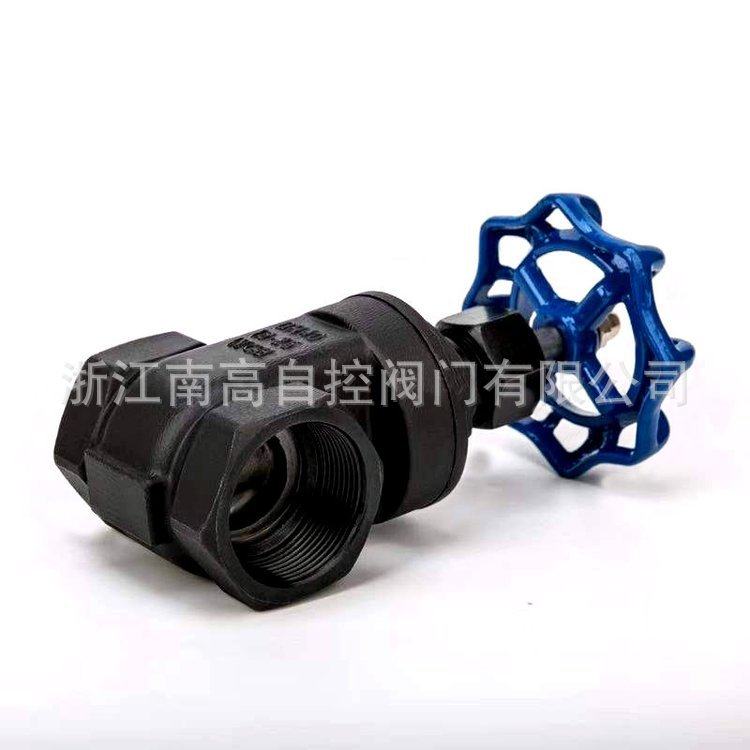 Z11H-150Lb 内螺纹闸阀 锻钢小口径 不锈钢软密封