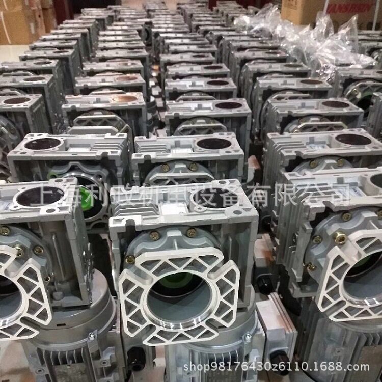 新型玻璃机械生产流水线 输送用RV涡轮减速电机 铝壳涡轮减速电机