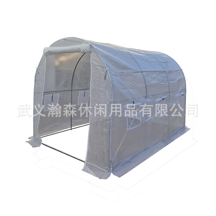 花园户外出口农业用隧道式网格pe暖房花房3x2m走入式遮阳花卉家用