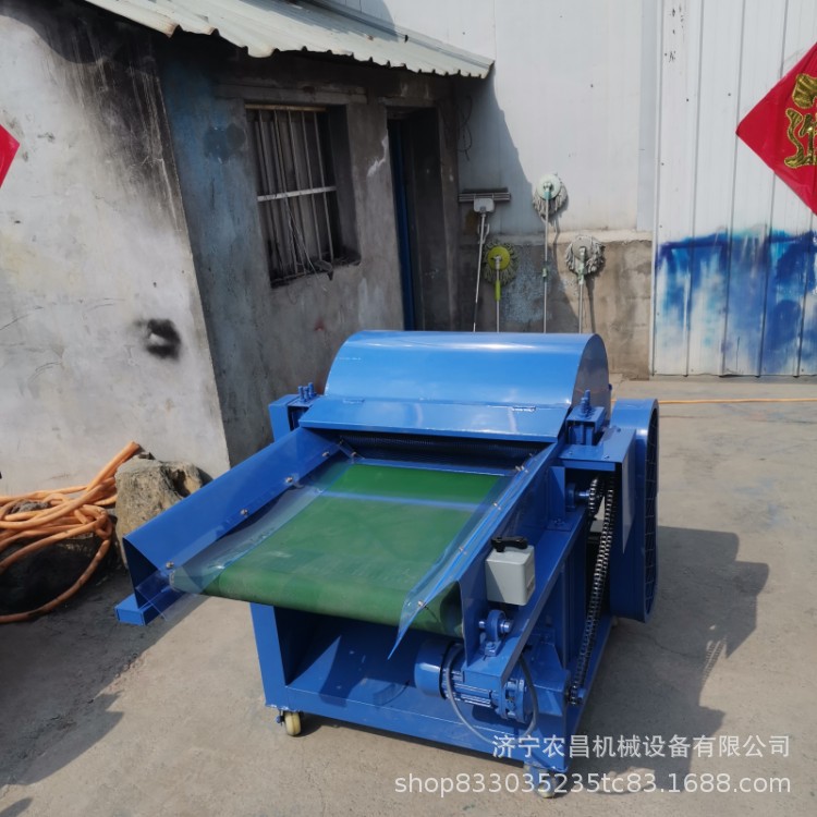 可做硬质棉开松机视频 棚被毛毡无纺布设备 丝棉被边角料开松机
