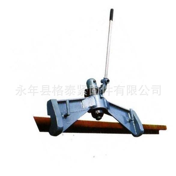 供应制作销售液压双钩水平弯道器，液压双钩水平弯轨机