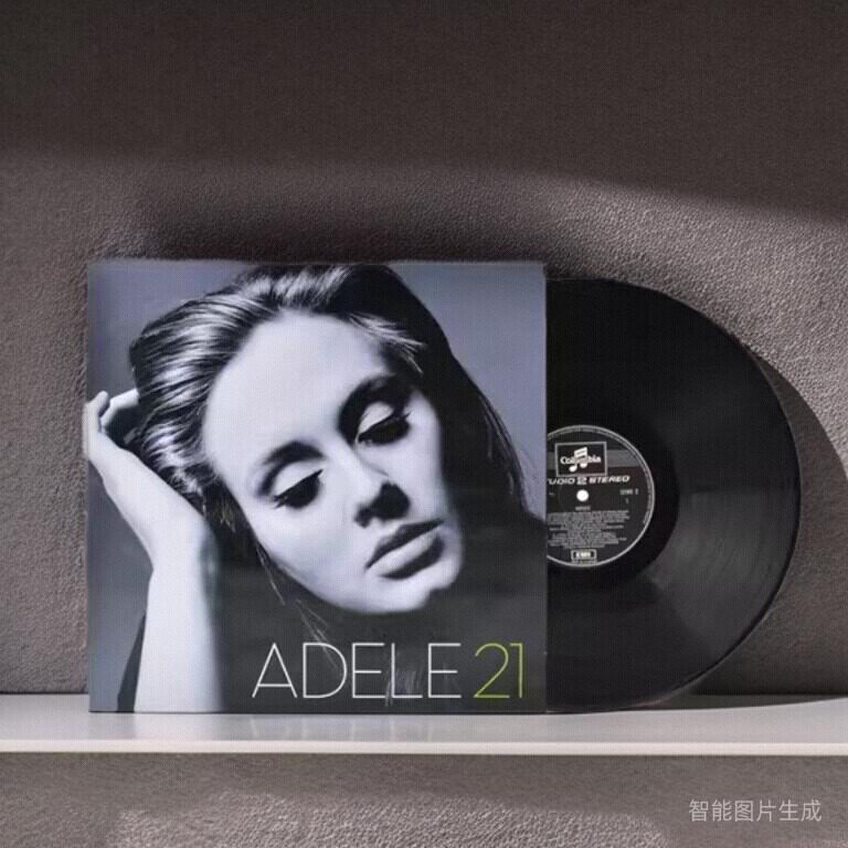摆件饰品黑胶唱片欧美风