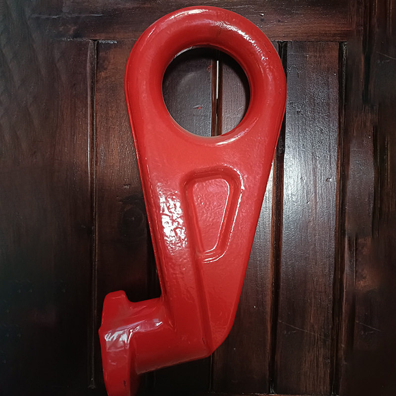 集装箱专用吊钳吊环负荷12.5吨直型左旋右旋吊钩左角右角45°批发