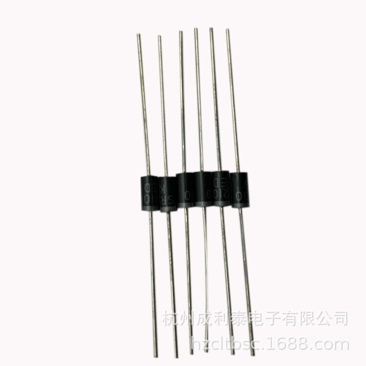 厂家直销 直插SR2100 编带 DO-15 肖特基二极管 质量保证