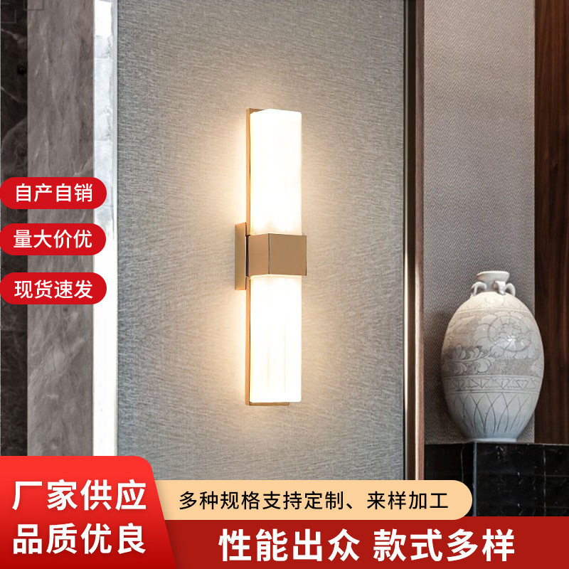 跨境户外壁灯轻奢过道简约现代led创意阳台楼梯墙灯庭院客厅卧室