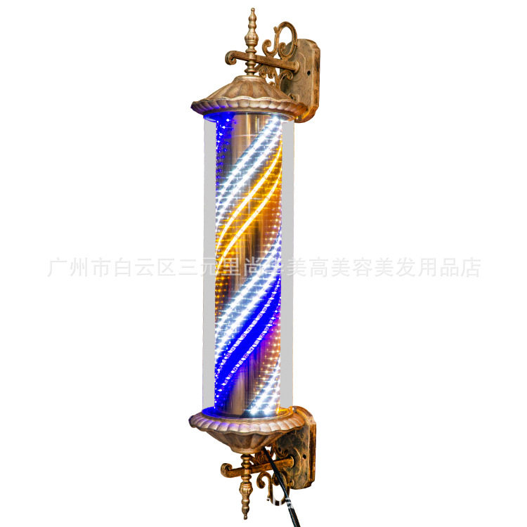LED发廊户外防水超亮转灯箱
