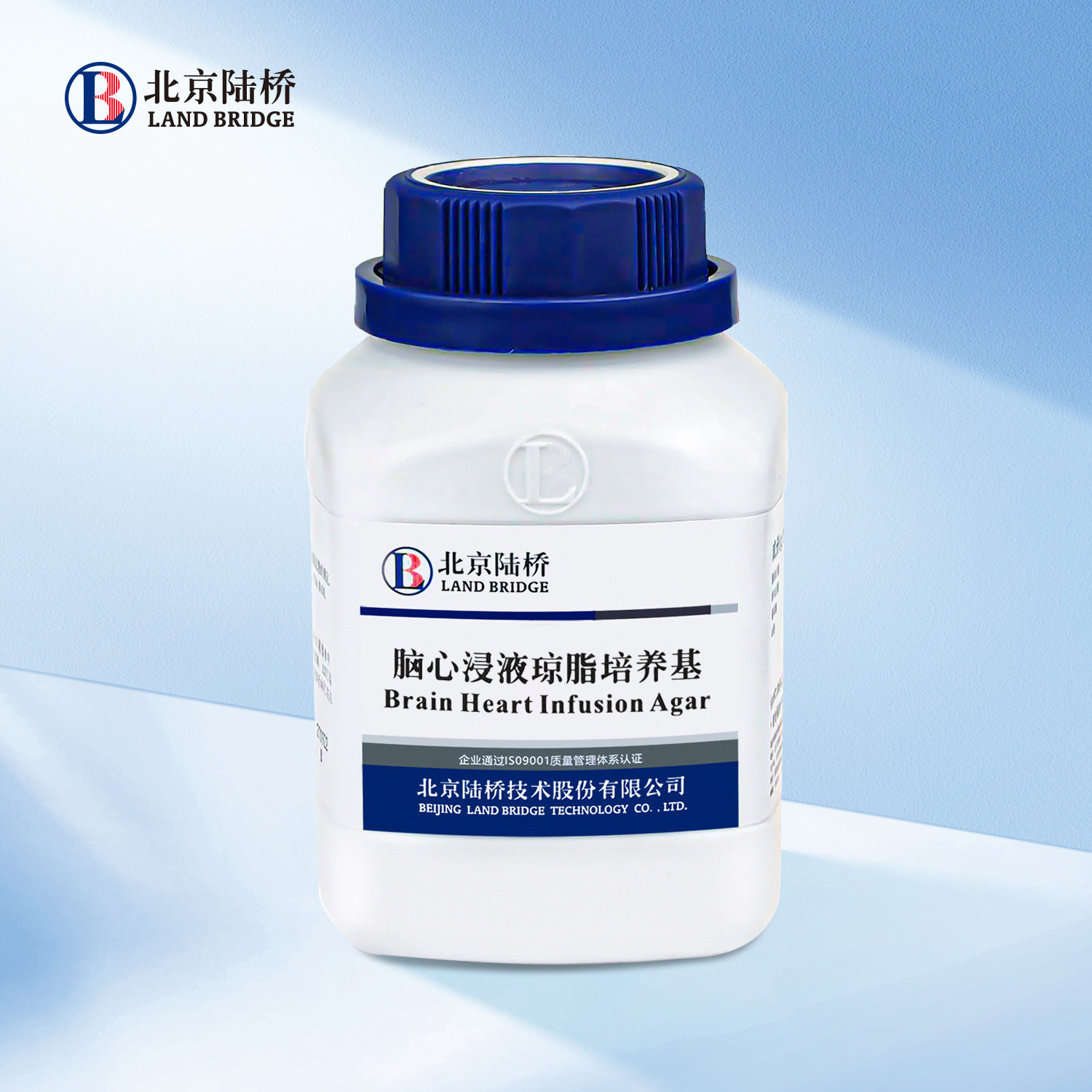 北京陆桥 CM918B 脑心浸液琼脂培养基 250g 水露生物