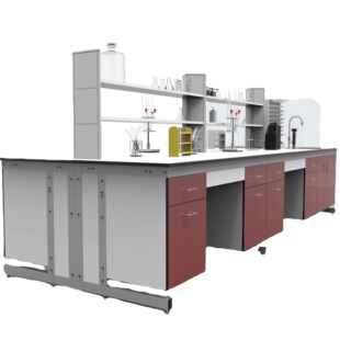 常州厂家钢木实验台中央台边台实验室实验桌学校物理实验室专用