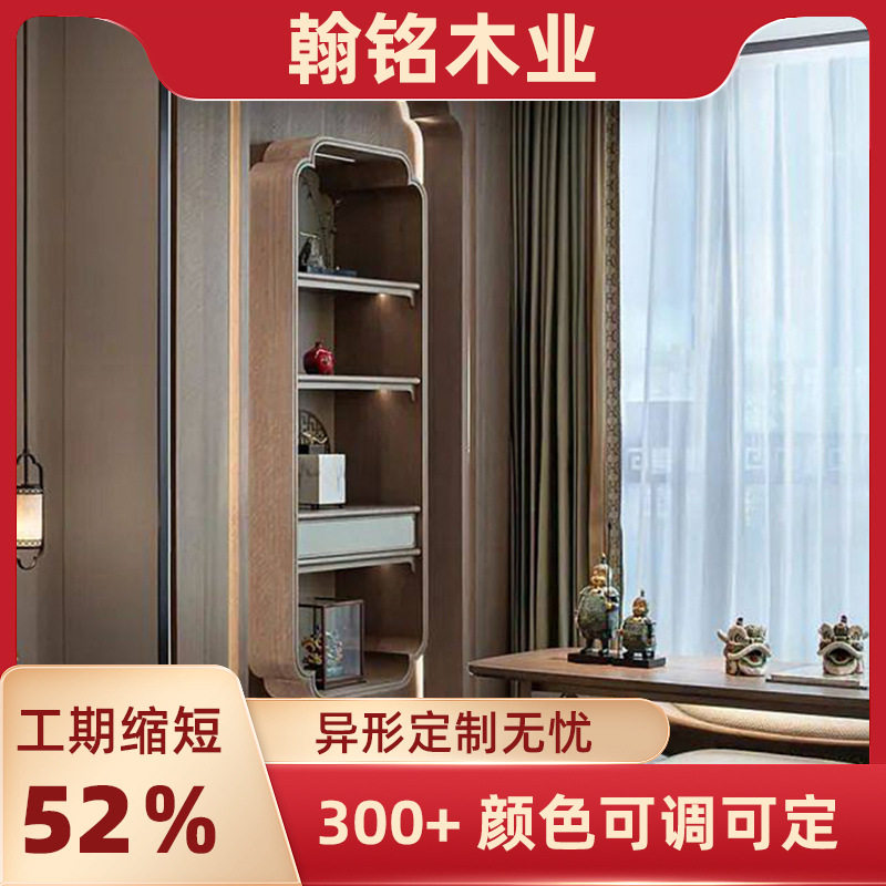 梳妆台卧室现代简约原木色伸缩轻奢网红ins风化妆桌子收纳柜一体