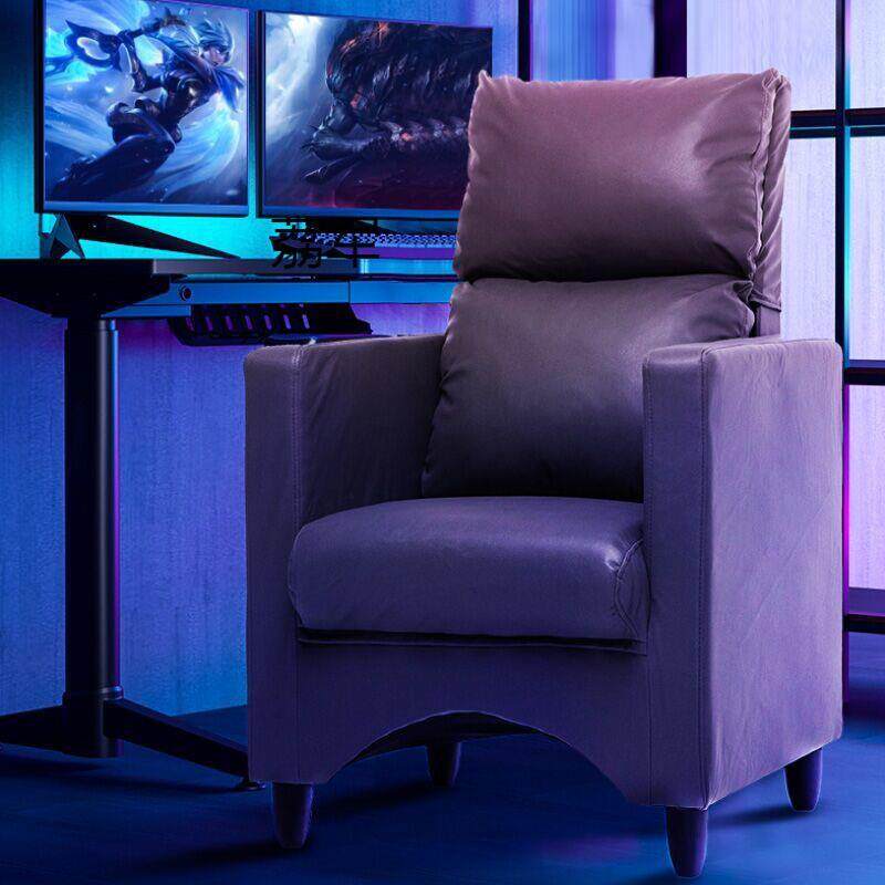 LJ高背网咖网吧电竞电脑沙发椅布艺小户型单人网红新款出租房全拆