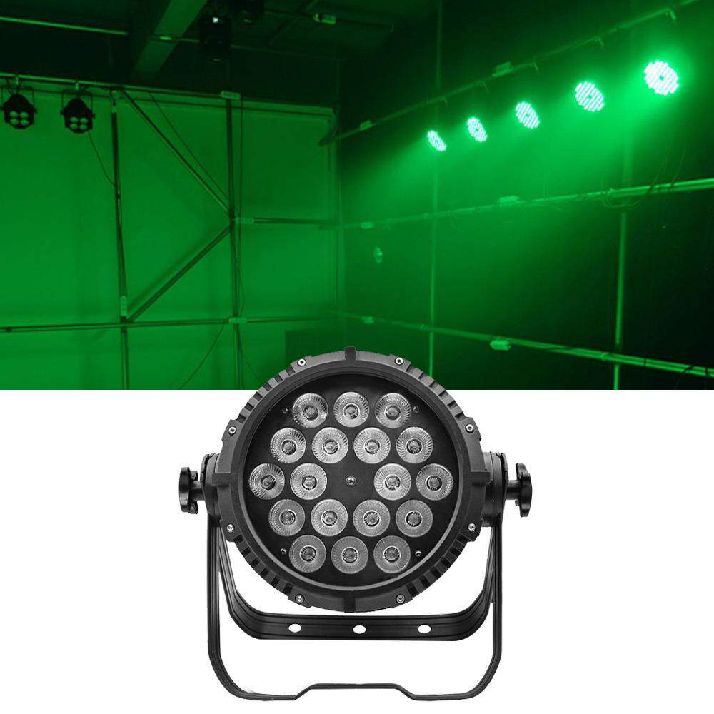 户外防水防雨18颗10W全彩染色灯帕灯景区亮化城市地标夜景灯光秀