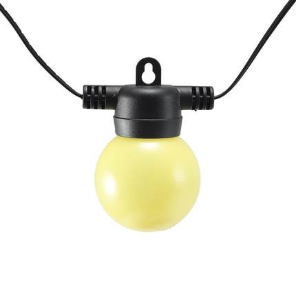 跨境LED太阳能户外庭院装饰灯串防水复古球灯泡花园氛围小夜灯