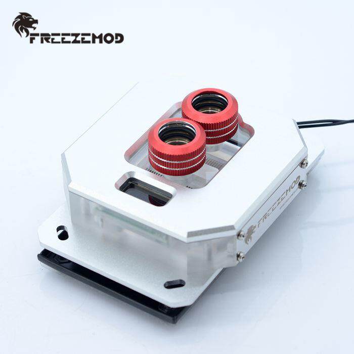 FREEZEMOD电脑CPU水冷头2020款UPR-2020A液晶温度显示VA屏AMD