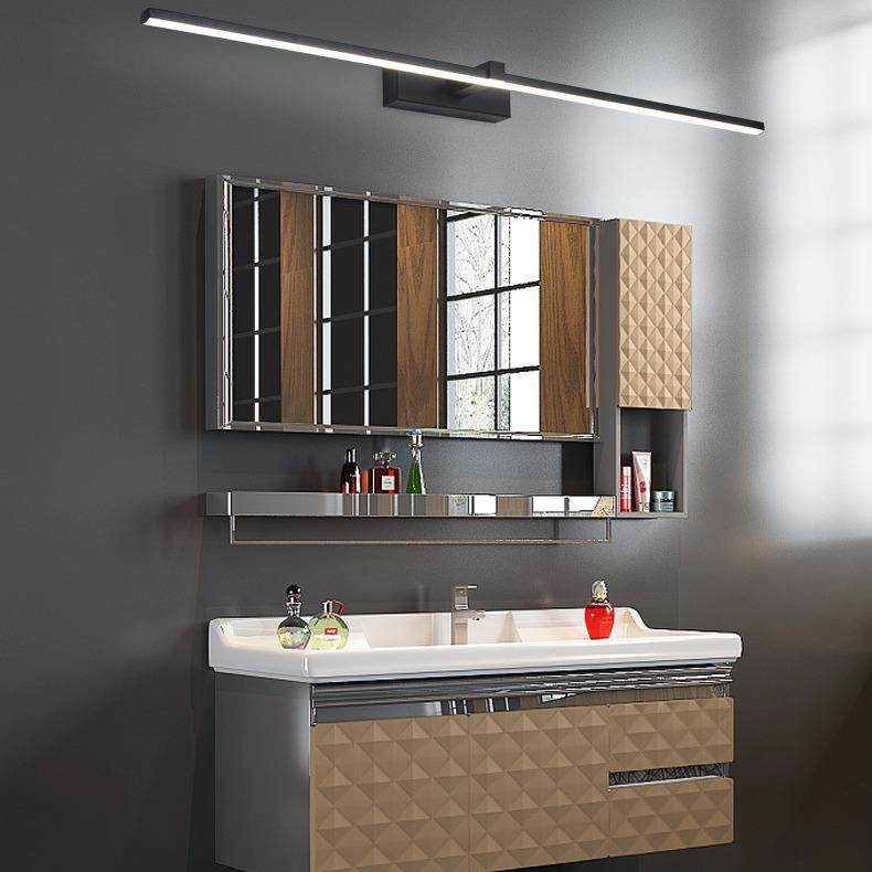 家用浴室化妆灯洗手间浴室灯镜柜镜子灯壁灯极简防雾LED镜柜灯E18