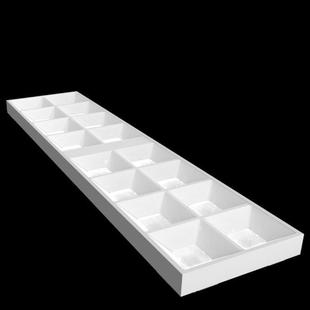 600*600格栅灯面板灯UGR办公照明吊装嵌入式防眩光利浦工程36W40W