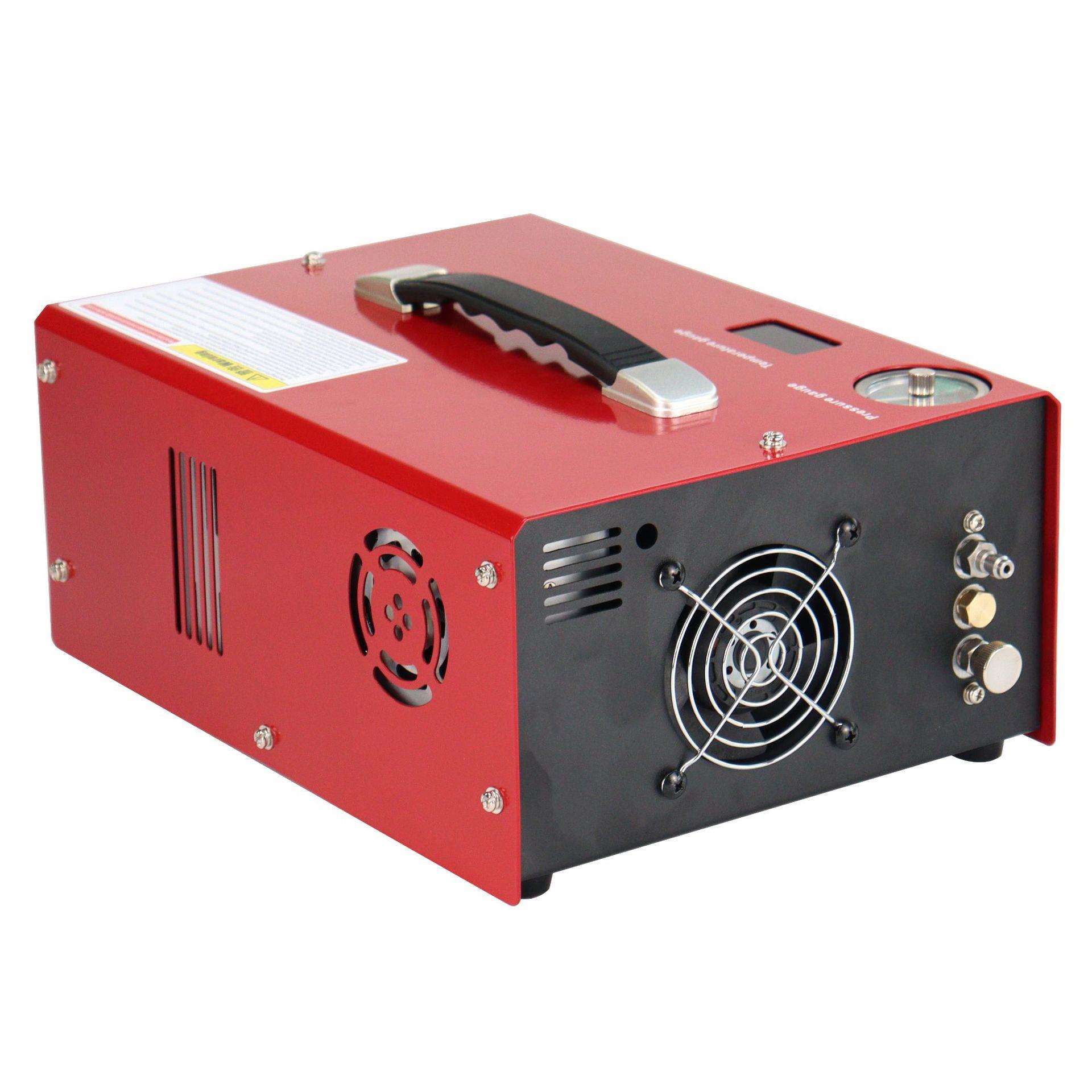 跨境货源设压停机款车载12V高压打气机30mpa充气泵可家用4500psi