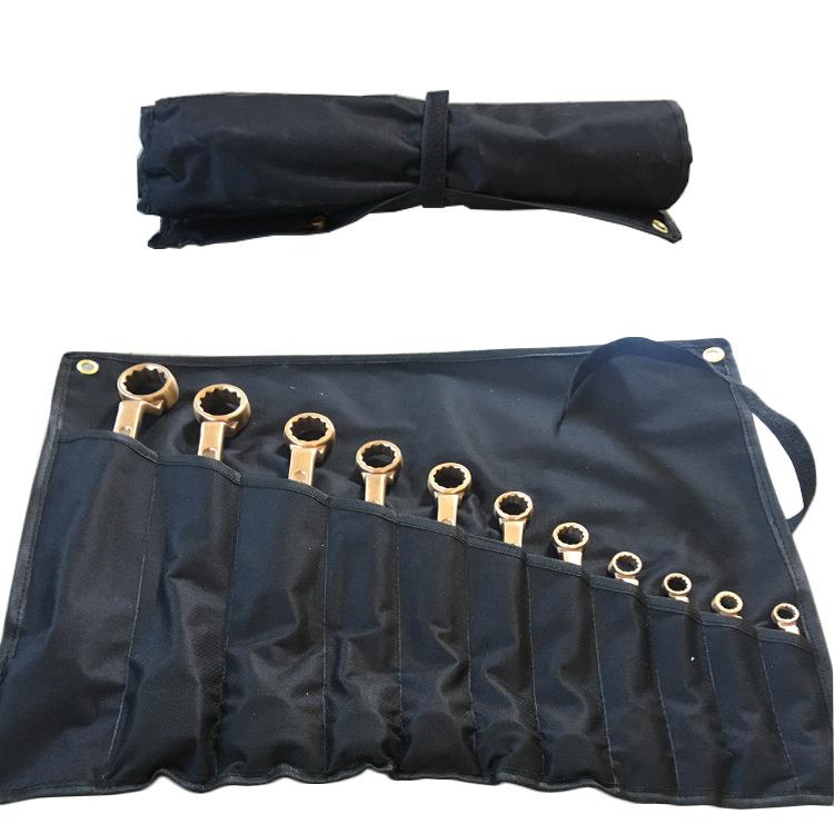 拓开厂家生产铝青铜 铍青铜 TK132防爆呆梅两用扳手9件11件13件