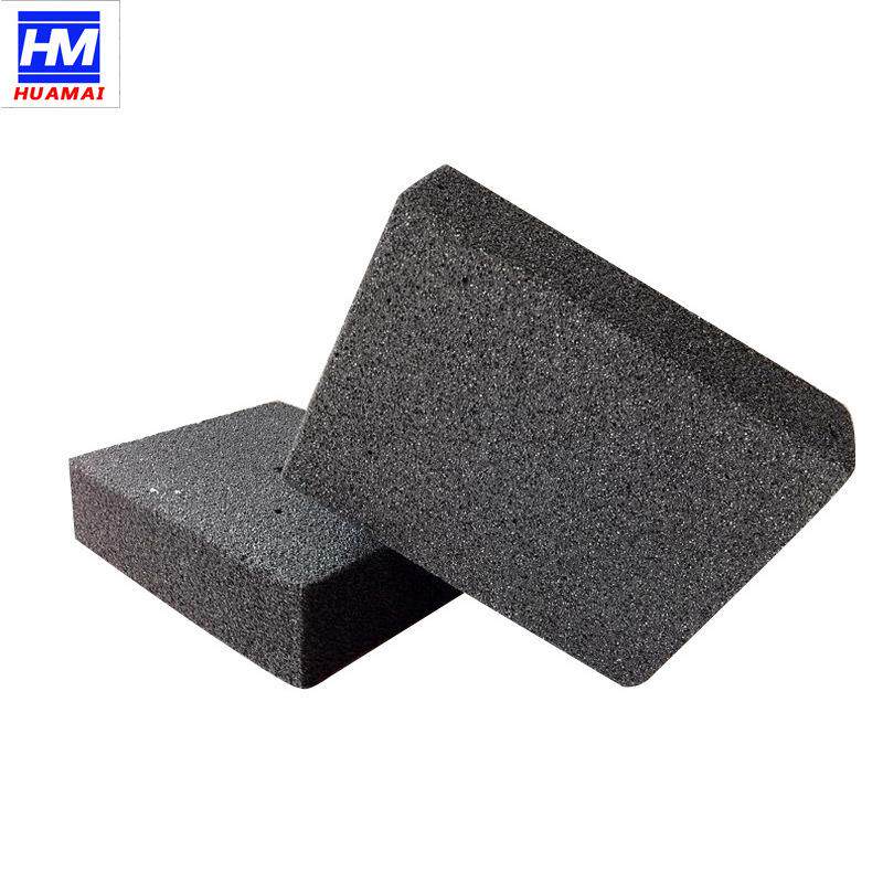 隔热泡沫玻璃管壳 隔音防火板气泡状防潮屋面保温保冷管套