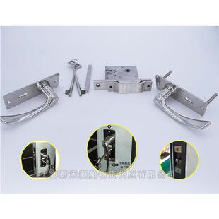 IMPA490163船用不锈钢OHS-2910杆翻转器插锁游艇押运车防火移门锁