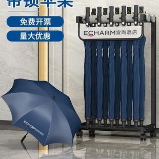 雨伞架带锁商用酒店大堂伞架大容量公司收纳架学校便民简约置物架