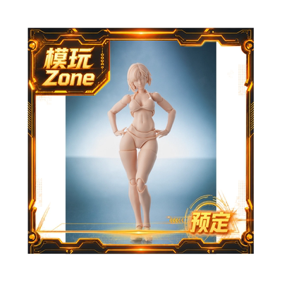 全款预定Romankey UMS004 1/12 超可动女素体 米娅 无涂装版