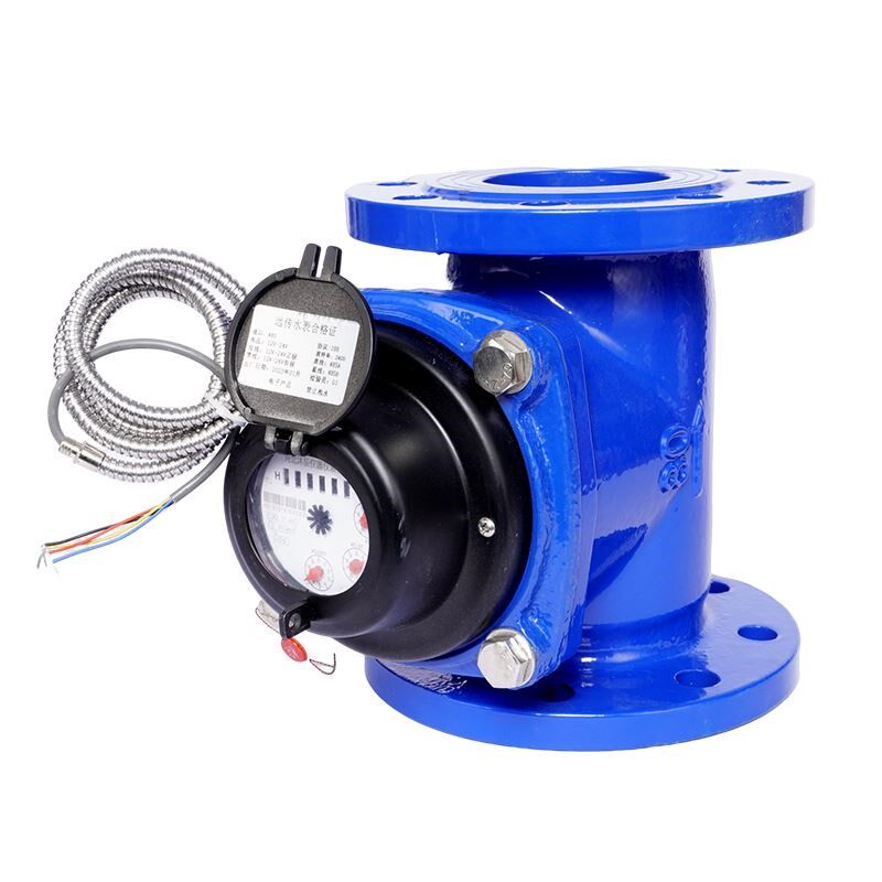 光电直读远传485MODBUS大口径水表 LXLYSY智能可拆螺翼式远程水表