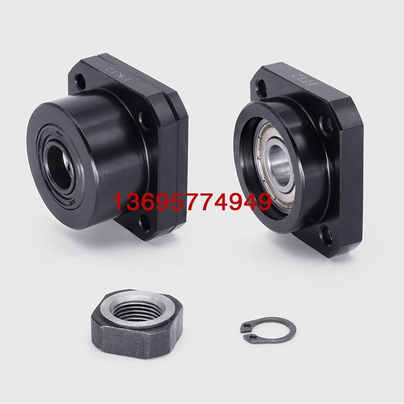 滚珠丝杆支撑座FK FF1m0 12 15 17 20 25 固定轴承座FKFF10~FKFF4