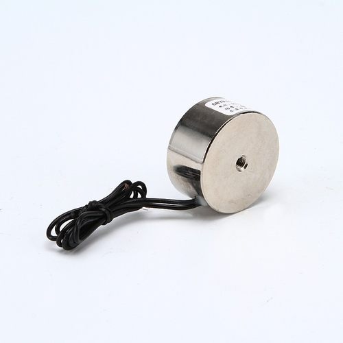 YR-P40/20吸盘电磁铁 长时间通电30KG直流电磁铁DC12V24V纯铜线圈