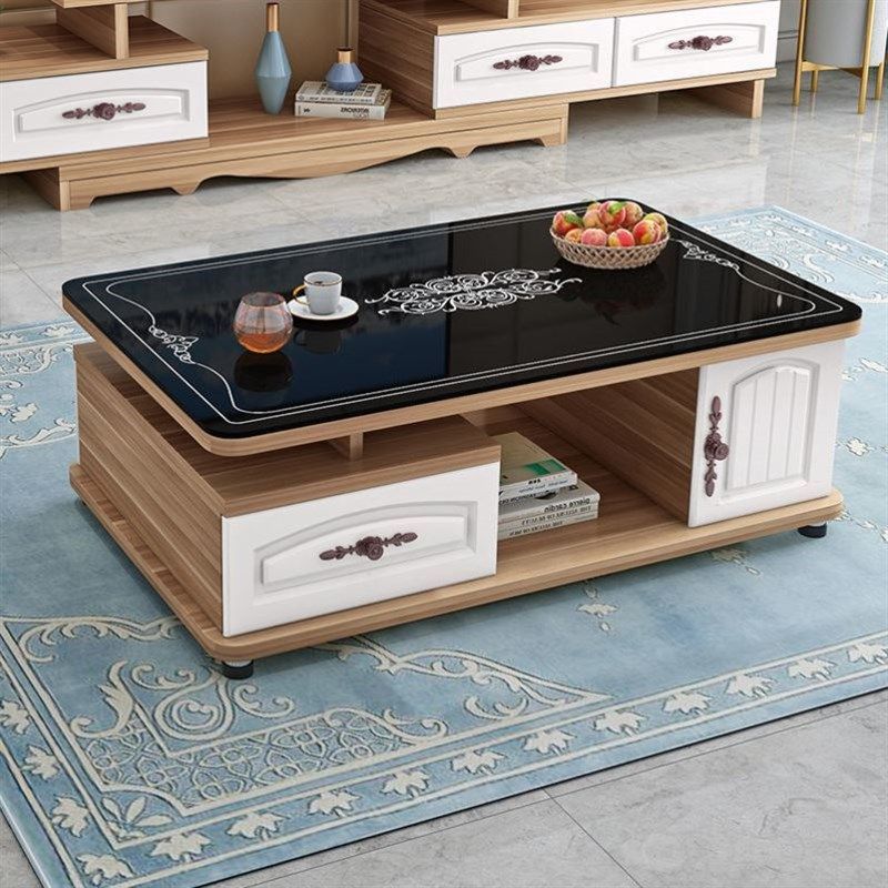 电视柜茶几组合小户型现代简约北欧新款客厅轻奢钢化玻璃电视机柜,个性定制/设计服务/DIY,明信片定制,淘宝优惠券,粉丝福利购,淘宝优惠卷