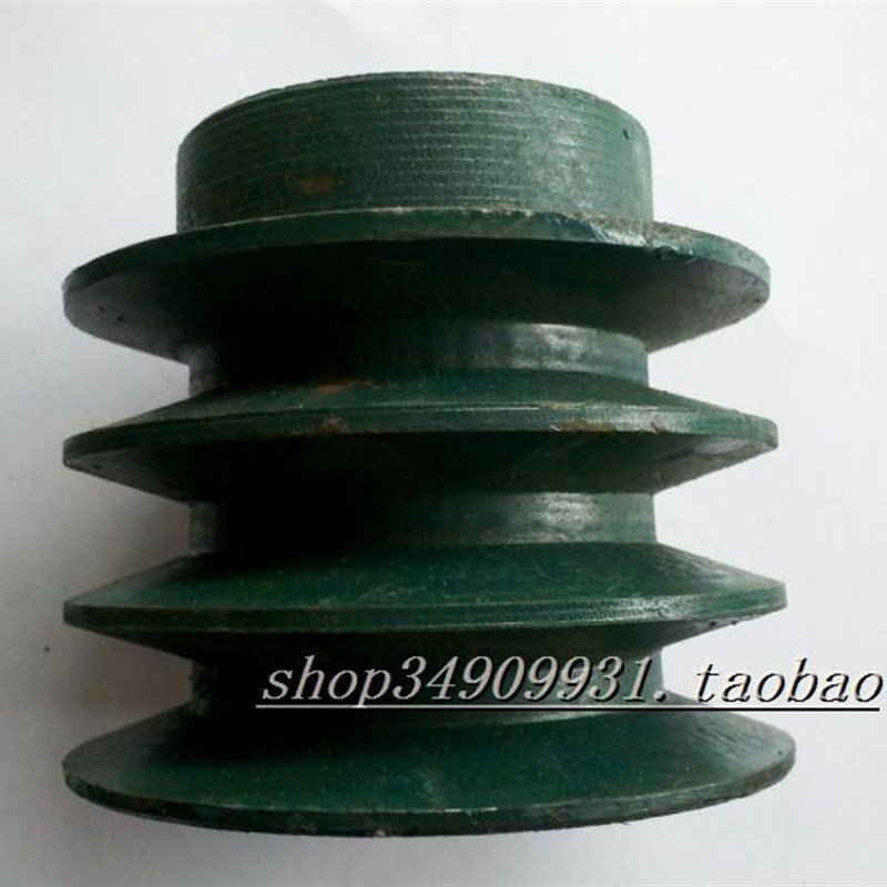 三角皮带轮 B型 B2 双槽 两坑 5寸 5寸外O直径127mm 5B2