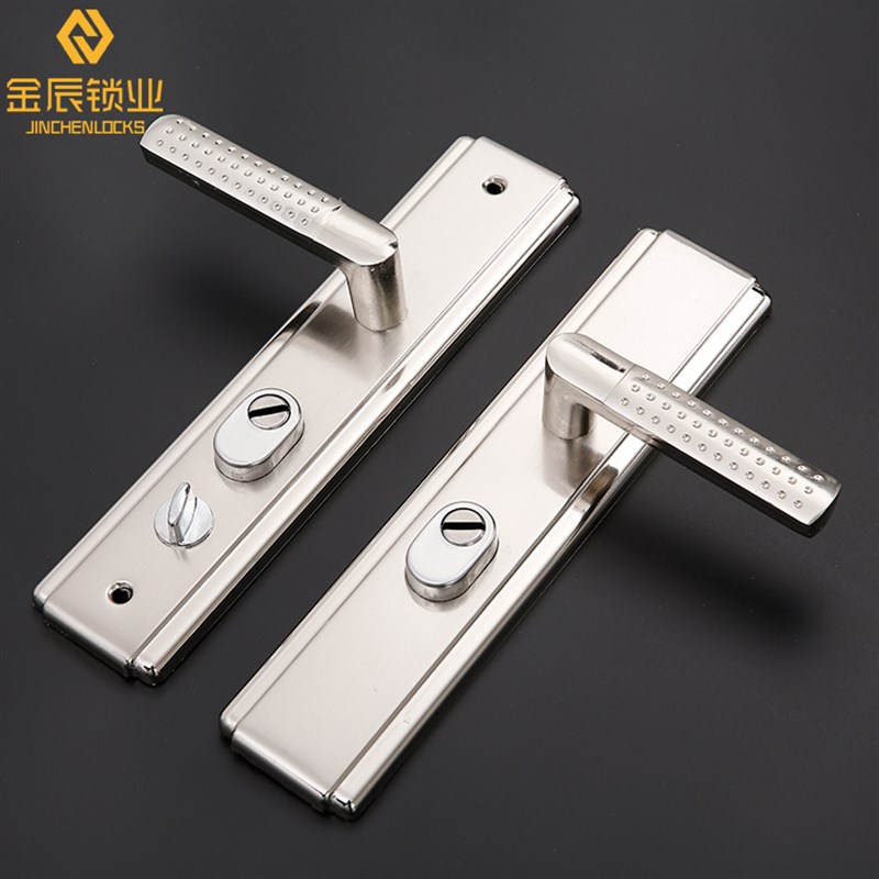 防盗门把手门锁拉手 通用型v1.2厚面板实心加厚手柄进户门大门拉