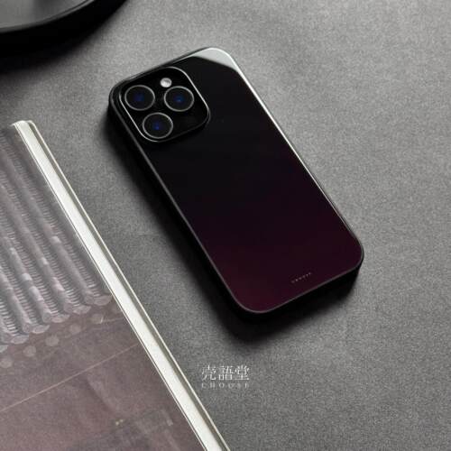 「檀紫晶墨」壳语堂新中式国风适用苹果iphone16Promax手机壳14Pro/13pro防滑华为安卓全包11高级感手机壳