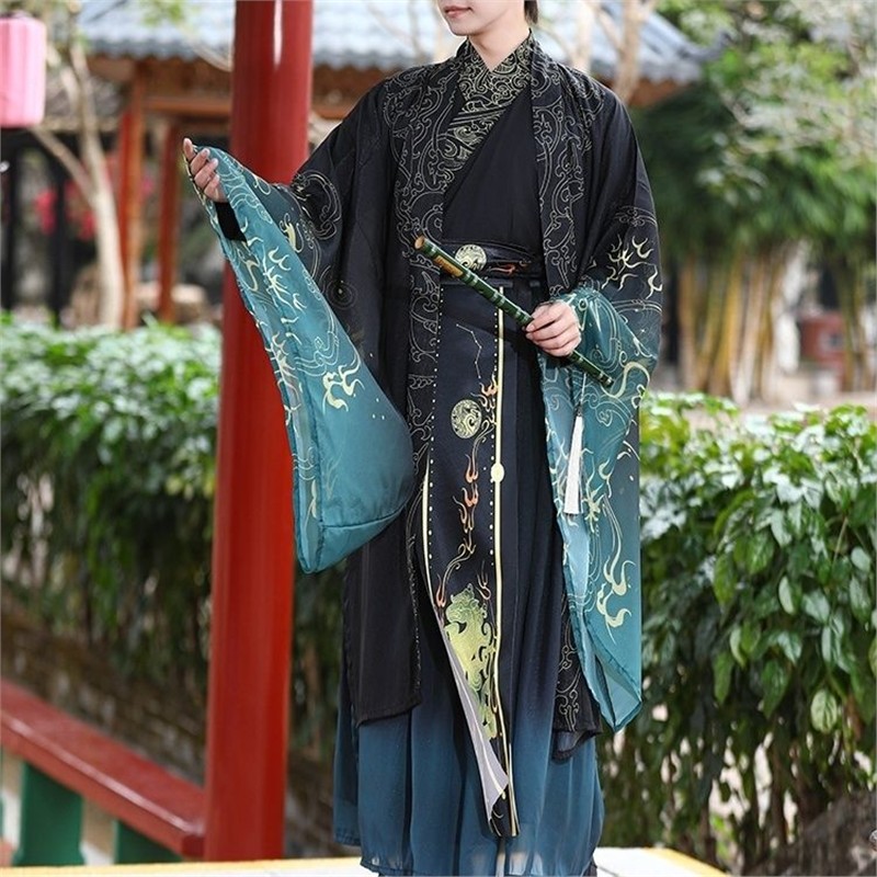 沧溟御汉服魏晋大祭司帝王世子男女大气同款仙侠影视古风套装古装