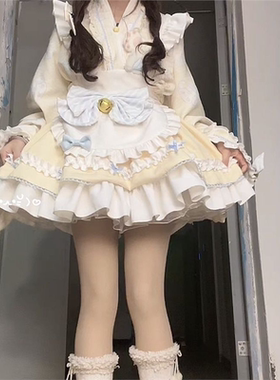 泡泡熊原创设计小眠汪和风Lolita