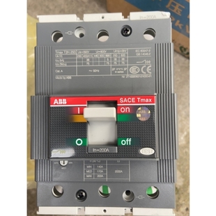 3p200A 议价 ABB全新原装 塑壳断路器 T3N250
