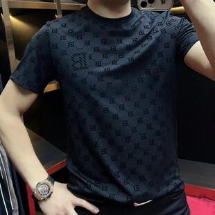 西海岸品质男装春夏新款男士高品质植绒工艺百搭时尚商务休闲轻奢