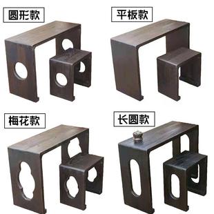 烧桐木古琴桌凳整体仿古琴桌共鸣实木茶桌国学古筝桌书法桌凳