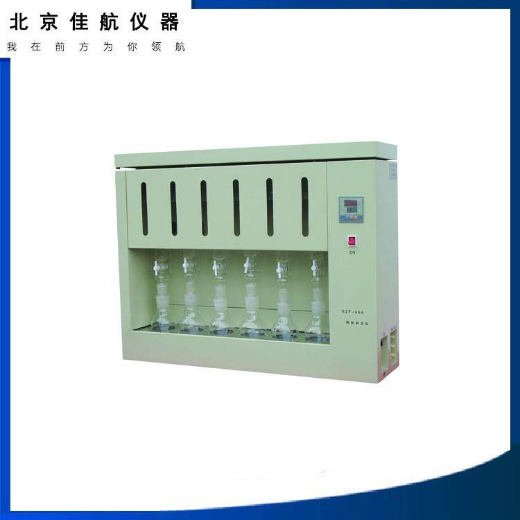 脂肪测定仪 SZF-06A 数显粗脂肪检测 符合GB5512-85 索氏抽提原理