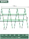 促园艺黄瓜爬藤架子阳台庭院花园户外种菜架子豆角瓜果植物支撑品