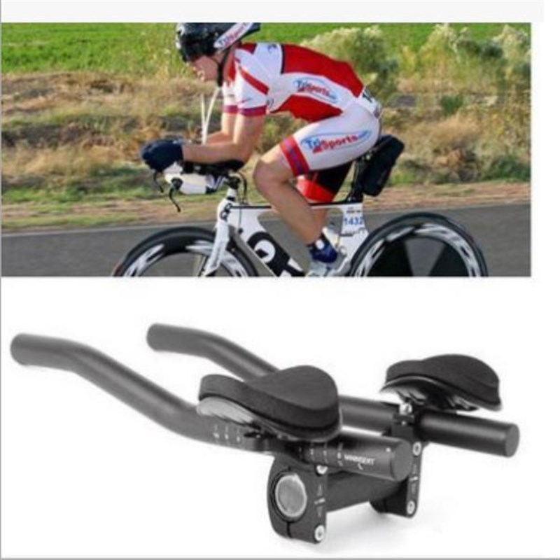 包邮自行车山地车分体分离式休息把TT把公路车单S车配件铁三把工