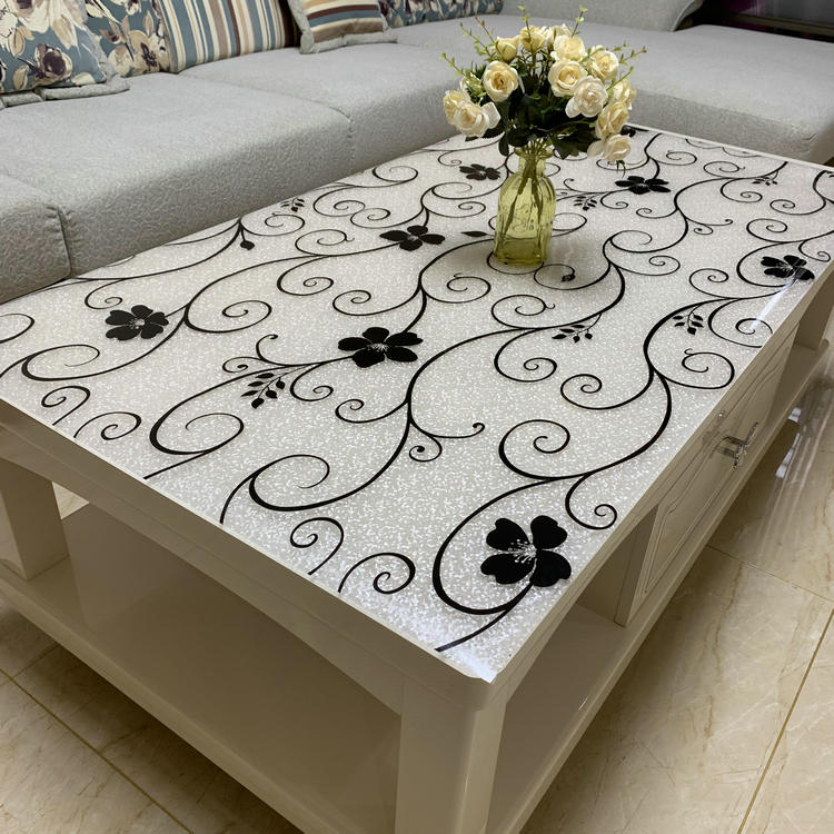 防水防油免洗pvc茶几桌布台布A水晶垫床头柜鞋柜梳妆台餐桌软玻璃