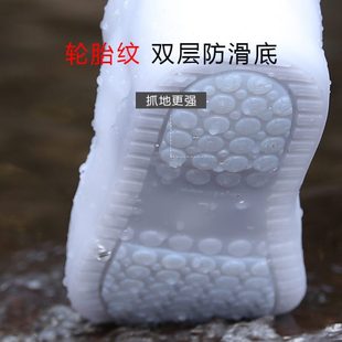 雨天套鞋 水鞋 套加厚耐磨高筒女款 tpe防水雨鞋 防滑儿童 男雨靴雨鞋