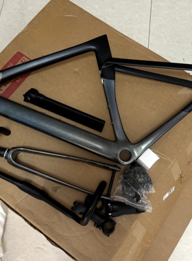 隐藏式碳纤维公路车架VENGE自行车架定制涂装