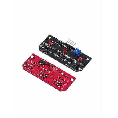 3路寻迹模块 TCRT5000巡线循迹探头传感器小车机器人黑白寻线检测