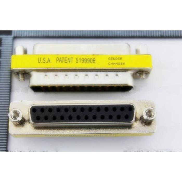 并口转接头 DB25 针对孔 公对母