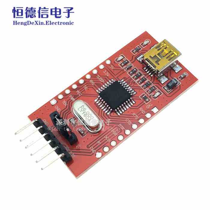 FT232模块工业级 FT232RL USB转串口USB转TTL FT232BL小mini接口