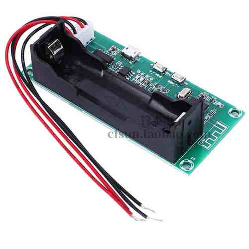 XH-A153锂电池蓝牙功放板双声道2*3W小功率自制DIY有源音箱DC5V