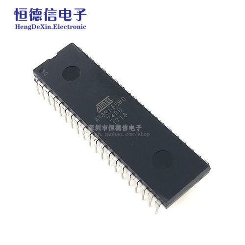 AT89C55WD-24PU 单片机 ATMEL原装 DIP-40 只做全新