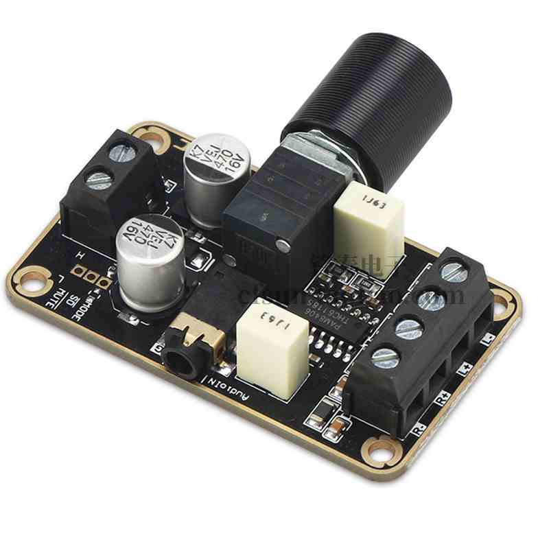PAM8406数字功放板DIY小音箱5W+5W双声道立体声D类5V功率放大模块
