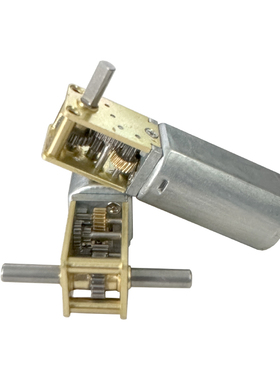 1218-050减速电机马达蜗轮蜗杆自锁3V6V12V微型直流齿轮低速电机